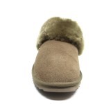 Warmbat slipper wol moss Flurry